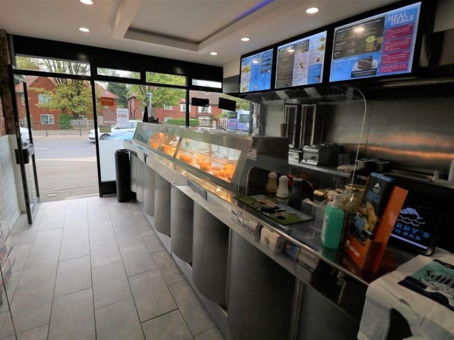 If you've ever wanted to own a chippy in Doncaster town centre, here's your chance. This property is valued at £79,950.