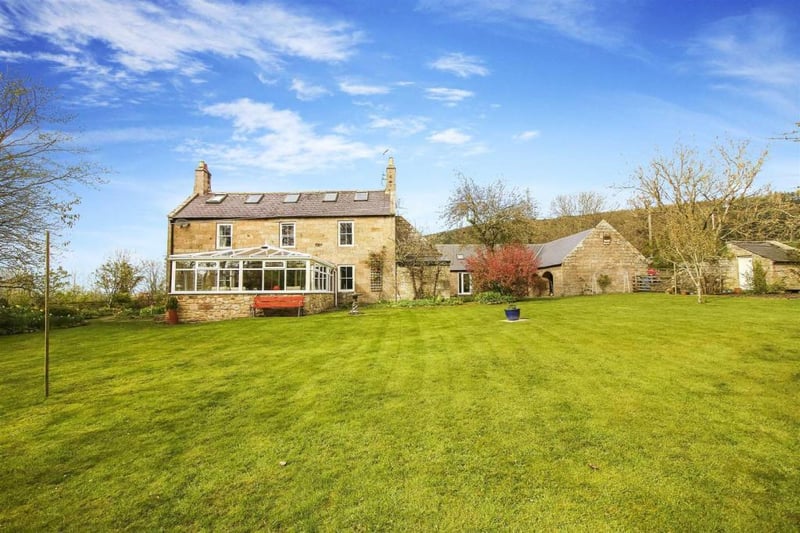 This beautifully presented four bedroom, stone built detached house in Chatton is complete with an annex, and a 3 bed detached cottage within the grounds.

It is being marketed by Signature and offers in excess of £710,000 are sought.
