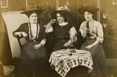 Cafe at Olympia roller skating rink, Bramall Lane, c.1912