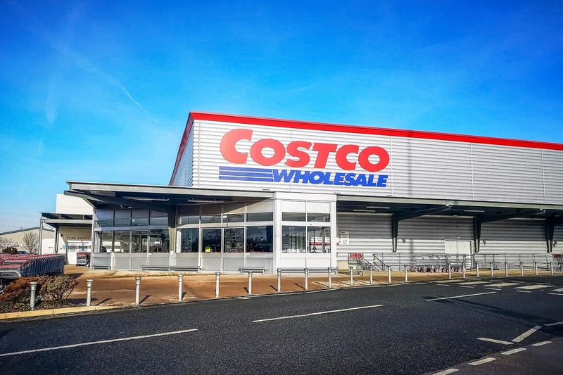 Costco is the least expensive petrol station in Glasgow.