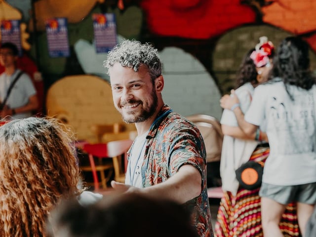Sam Holland, festival director