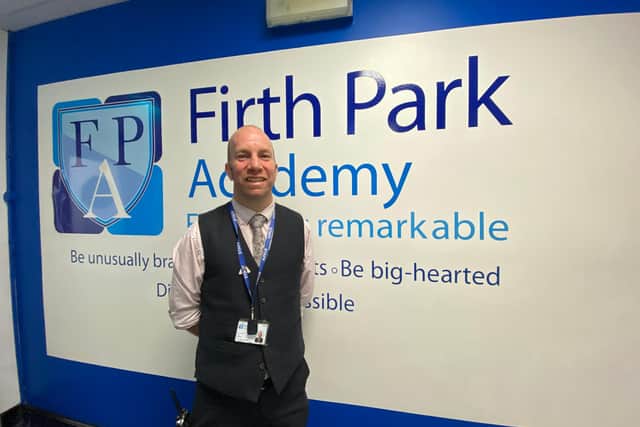 Firth Park Academy headteacher, Dean Jones