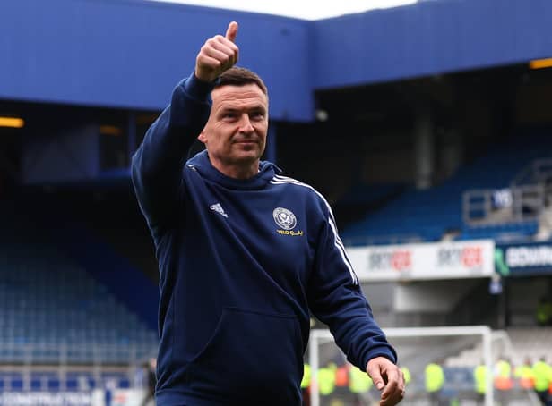 Paul Heckingbottom has taken Sheffield United to within a win of guaranteeing a Championship play-off place. David Klein / Sportimage