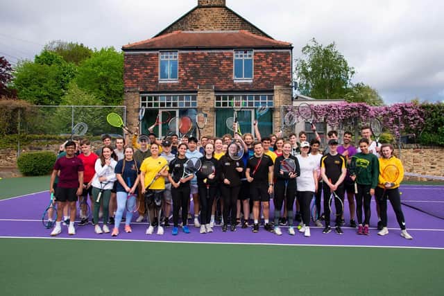 The University of Sheffield Tennis Club has bagged a prestigious LTA award after a huge growth in membership and participation