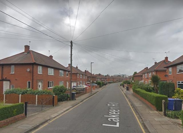 Finally, there were another 7 incidents of criminal damage and arson reported near Lakeen Road in September.