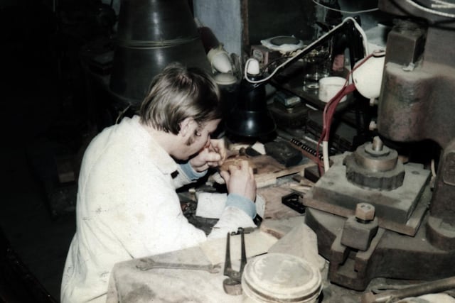 One of the workers at the yard in 1981