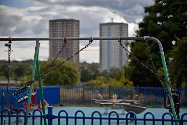 Scotland has the lowest rate of child poverty of any UK region, but the Glasgow City local authority sees the highest level of child poverty there, at 31.8%. (Photo by Jeff J Mitchell/Getty Images)