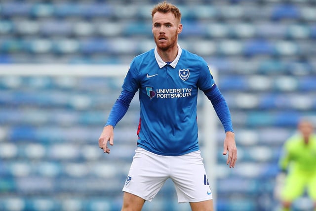 Pompey's captain could have donned the red and white stripes of Sunderland but chose to move to Fratton Park in June 2018. Always offers endeavour, bite and leadership. Keeps out players such as the Black Cats' Max Power and team-mates Andy Cannon and Ben Close.