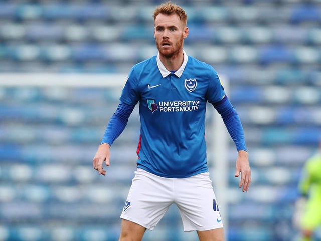 Pompey's captain could have donned the red and white stripes of Sunderland but chose to move to Fratton Park in June 2018. Always offers endeavour, bite and leadership. Keeps out players such as the Black Cats' Max Power and team-mates Andy Cannon and Ben Close.