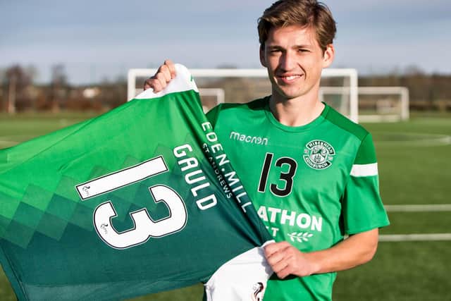 Ryan Gauld during his spell on loan with Hibernian