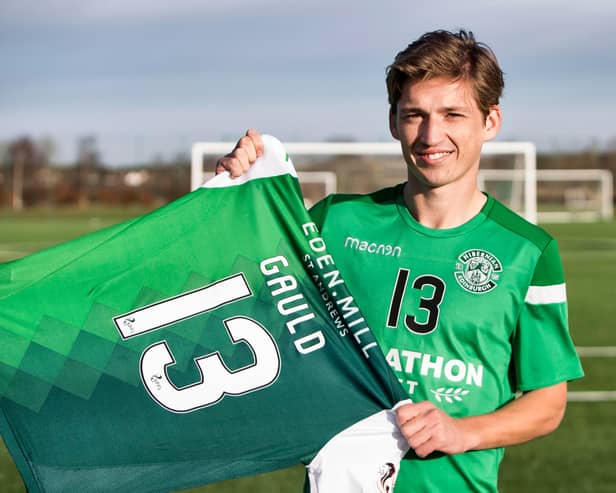 Ryan Gauld during his spell on loan with Hibernian