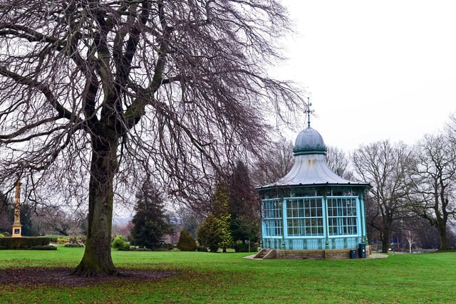 The Weston Park bandstand is the last surviving Victorian bandstand in Sheffield. It was designed in 1874 by Sheffield architects Flockton & Gibbs, but wasn't built until about 1900. It was paid for by the profits from the city's original tram system, and underwent a full restoration in 2008.