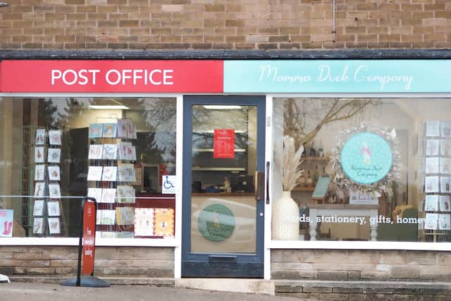 The combined Lodge Moor gift shop and post office following its renovation