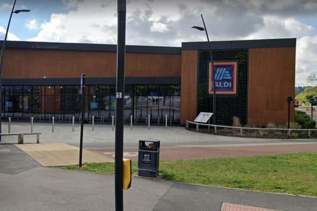 There are claims a man was injured in a disturbance at Aldi at St James Retail Park, Sheffield