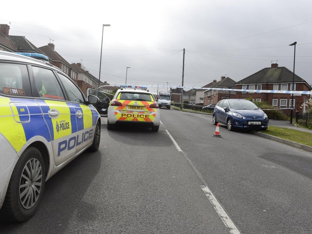 A police cordon remained in place around the murder scene for most of the weekend and there remains a heavy police presence in Woodthorpe in the wake of the knife attack.
