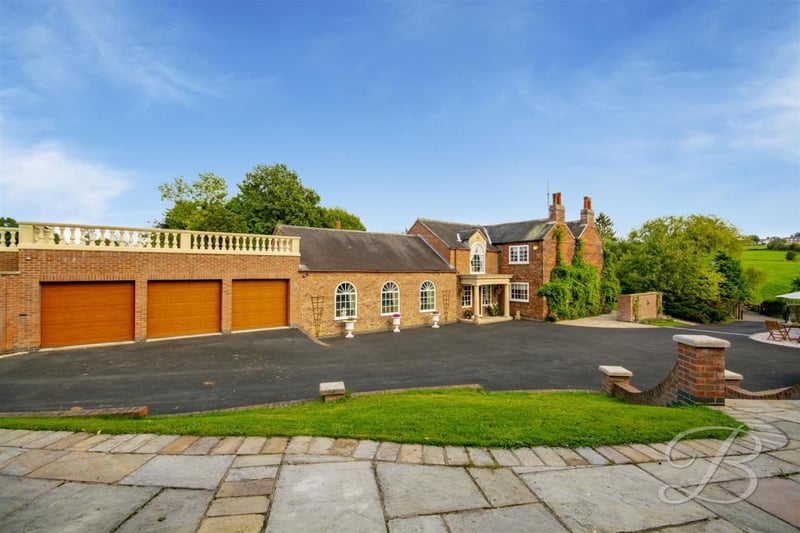 The stunning five-bedroom Manor House in Lower Bagthorpe, which is set in 14 acres of land and on the market for £1.7 million.