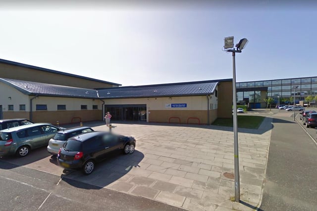 Eastwood High School in East Renfrewshire is in thirteenth place with 65 per cent of its pupils achieving five Highers
