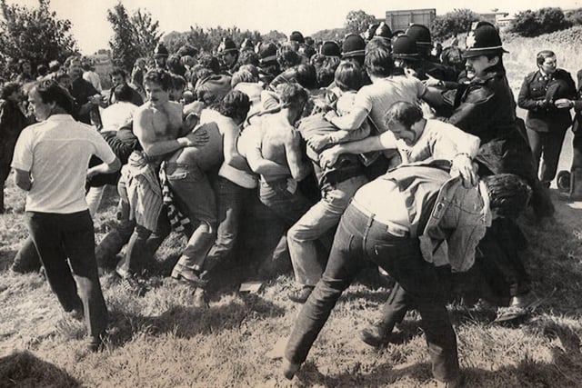 Battle of Orgreave. 