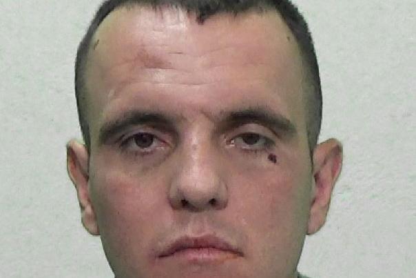 Herron, 29, from Sunderland, was jailed for six months after he was convicted of taking part in a brawl in South Shields in March.