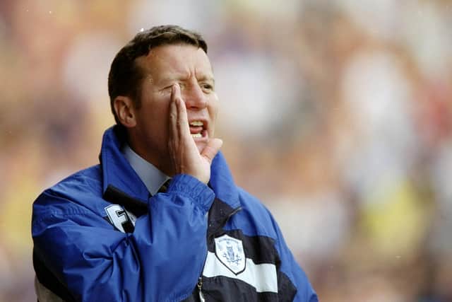 Danny Wilson was unveiled as manager of Sheffield Wednesday in 1998.