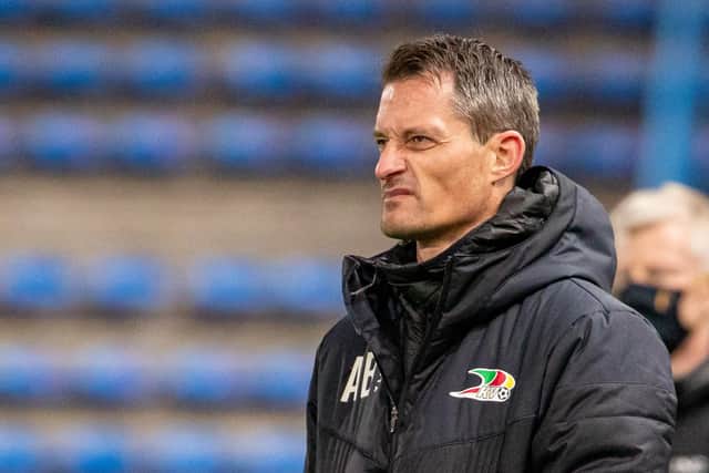Oostende's head coach Alexander Blessin: KURT DESPLENTER/BELGA MAG/AFP via Getty Images