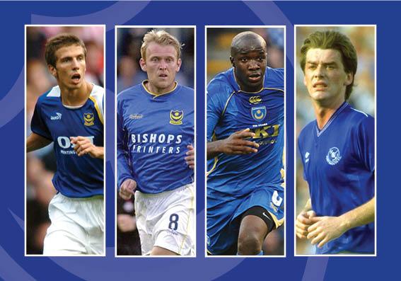 From left: Gary O'Neil, Robert Prosinecki, Lassana Diarra and Kevin Dillon