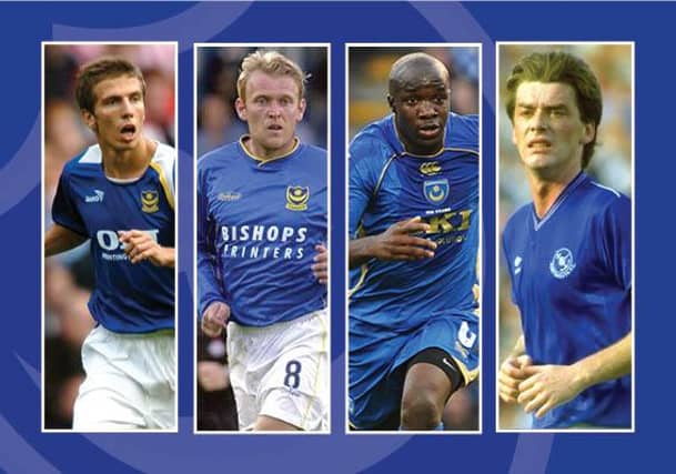 From left: Gary O'Neil, Robert Prosinecki, Lassana Diarra and Kevin Dillon
