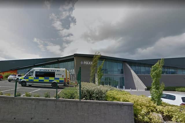 One of the police custody suites in Sheffield