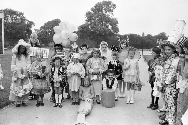 Now to the carnival in 1973 - can you spot anyone you know here?