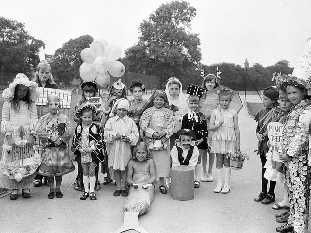 Now to the carnival in 1973 - can you spot anyone you know here?