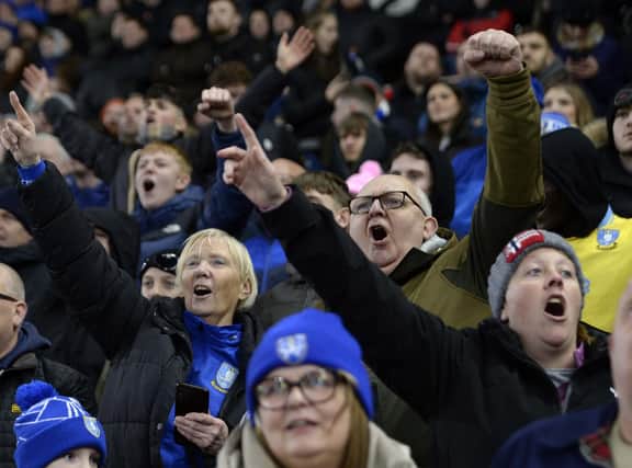 Sheffield Wednesday fans have packed away ends up and down the country this season despite managing to see just one victory on the road. ALL PICTURES BY STEVE ELLIS