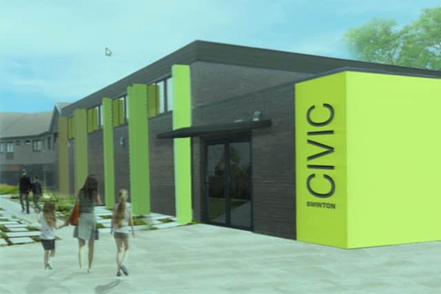 The existing customer service centre will be refurbished to create a replacement library, and 49 homes will be built across two sites on opposite sides of Charnwood Street.