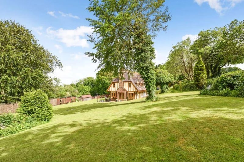 This five bedroom home is on sale for £1.295m.