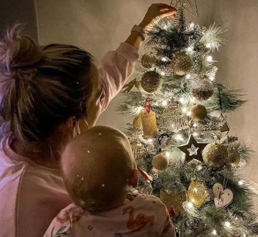Many people put their trees up a little early this year to bring some festive cheer to a very strange year. By @lifewiththebensons