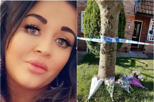 Danielle Louise was found dead in a house on Edenthorpe Dell, Owlthorpe, Sheffield, yesterday