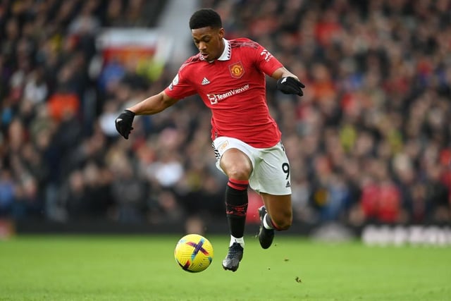 Martial has been sidelined with a hip injury in recent weeks, and time is running out for him to recover in time for the Carabao Cup. 