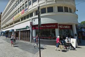 Pret A Manger on Fargate in Sheffield city centre has closed