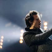Harry Styles on stage in 2018.