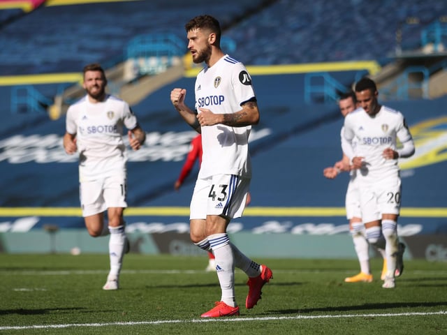 Leeds United's Polish midfielder Mateusz Klich - who scored from the penalty spot against Fulham at Elland Road - is valued at just £1.8m by Wyscout.