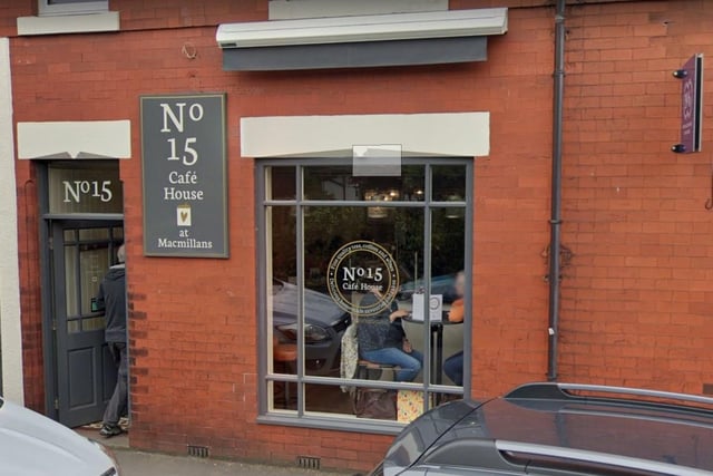 No 15 Cafe House has a 4.7 star rating from 109 reviews. The prices are “very reasonable” and there’s a “warm and wonderful” atmosphere, according to reviewers.