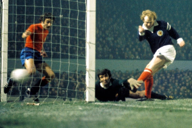 The driving force of Don Revie's great Leeds side, Bremner captained Scotland in their unbeaten 1974 World Cup finals campaign, coming close to netting a winner against Brazil as a rebound flashed in front of him. The 5ft 5in midfielder made up for his height disadvantage with an abundance of determination and skill.