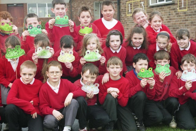 Pupils of Hylton Red House Primary School took part in a nationwide survey to monitor the decreasing frog numbers in 1996. Were you a part of the initiative?