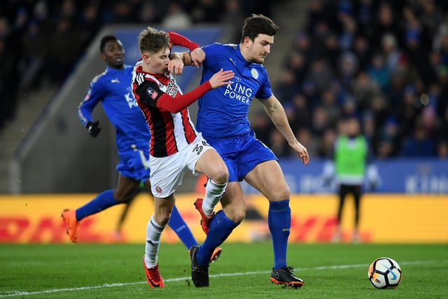 Former Blade Harry Maguire played for Leicester, and prevented a United goal with a superb block. The game was also David Brooks' comeback after glandular fever