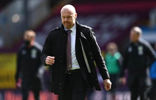 Burnley manager Sean Dyche. (Photo by Stu Forster/Getty Images)