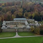 An overhead view of the massive stable block at Rotherham stately home Wentworth Woodhouse, part of which will now become home to a new catering jobs training centre