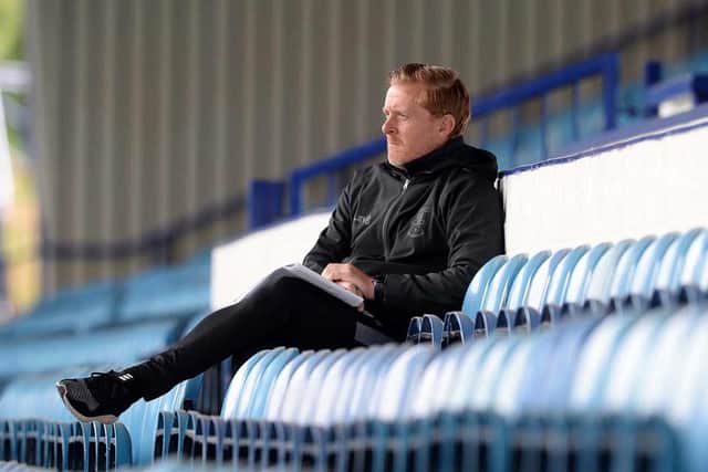 Sheffield Wednesday boss Garry Monk looks on at a recent Hillsborough training session..