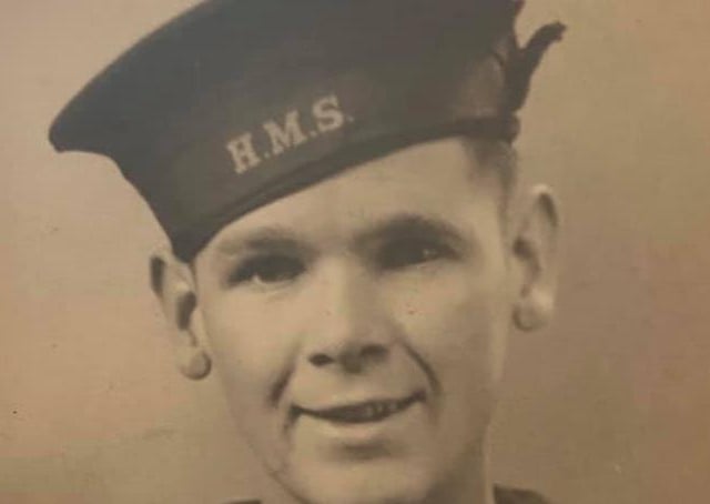 Private George Reid started in the Royal Navy then transferred to the commandos in World War Two.