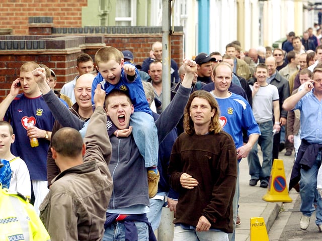The Fratton party was a sight to behold but was just the start of proceedings as the celebrations went on through a sunny afternoon and long into the night