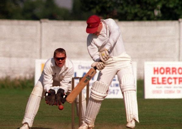 Batsman Peter Ellis in 1996.