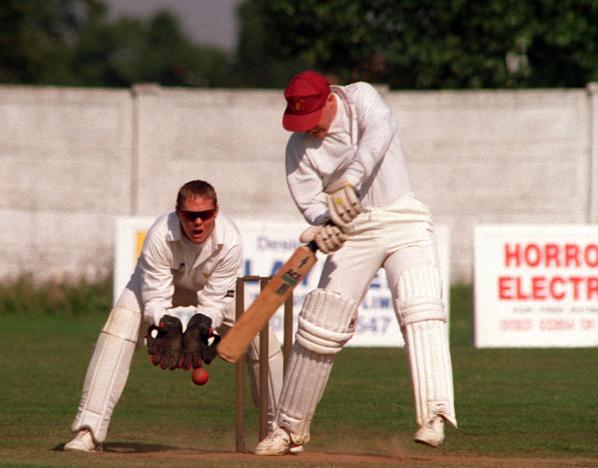 Batsman Peter Ellis in 1996.